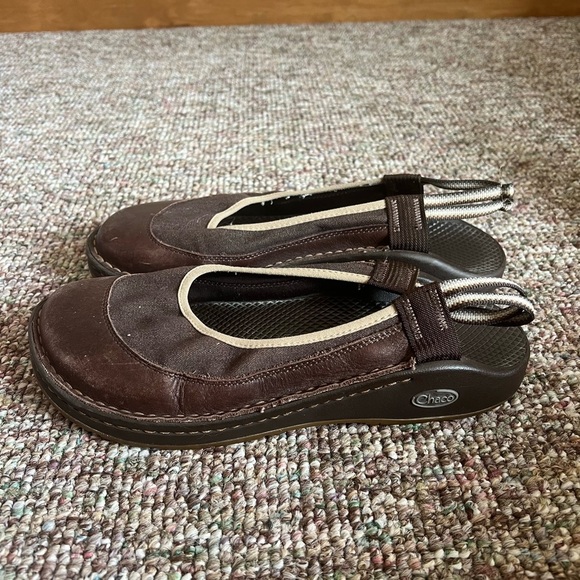 Chacos Devotee Vibram Chocolate Brown Sling Back Gunnison Sandal Size 11 Womens - Picture 5 of 8